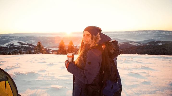 manger et shydrater en bivouac lhiver