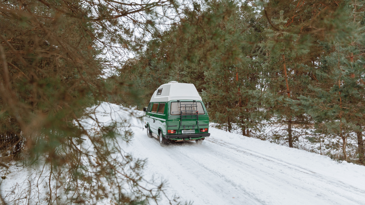 voyager en van en hiver